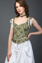 Printed Victorian Elegance Corset