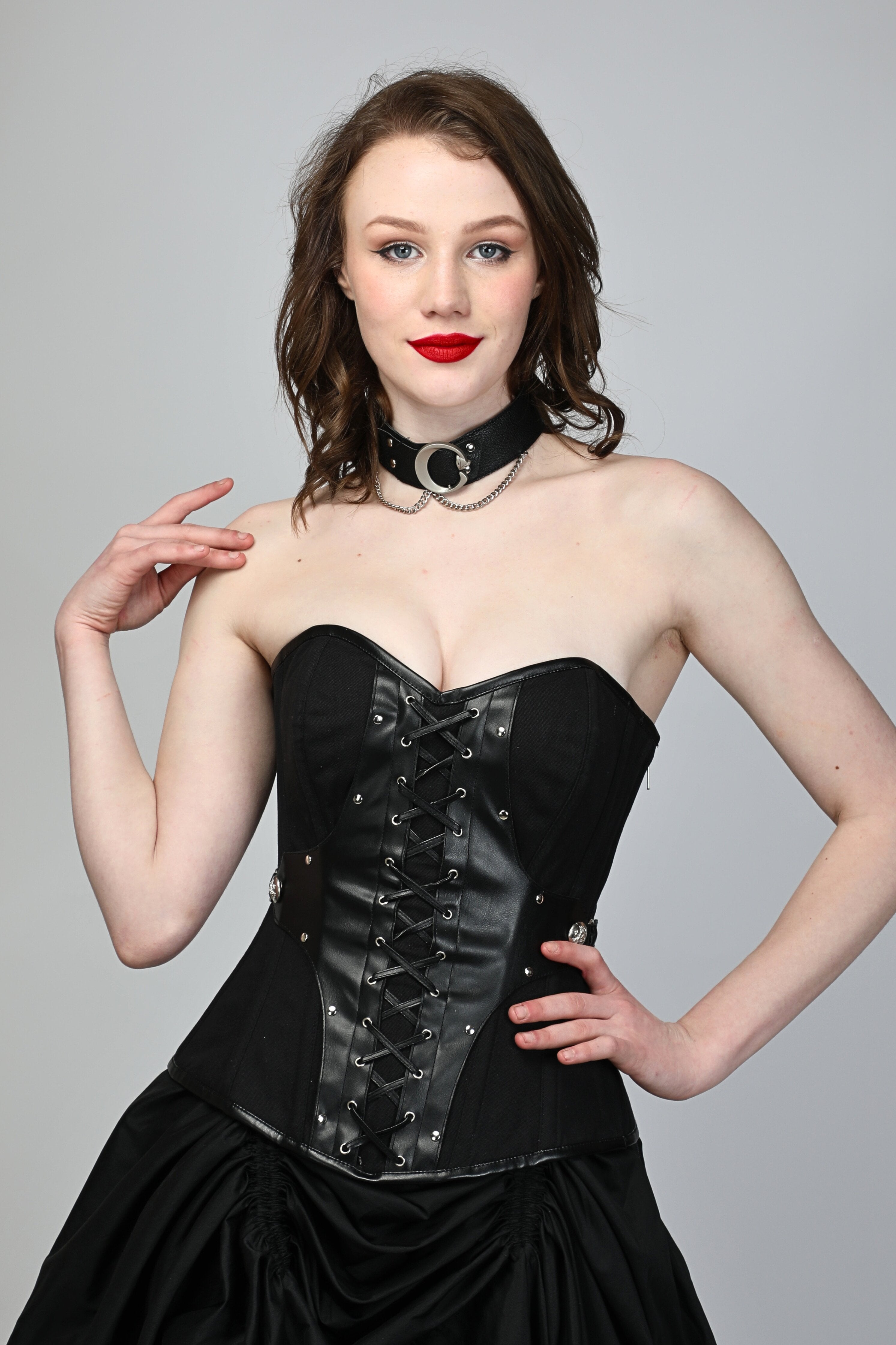 Black Bold Hourglass Party Corset