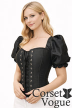 Black Women's Corset Top