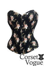 Floral Printed Overbust Corset for Women – Waist Training & Hourglass Shaper
