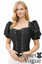 Black Women's Corset Top
