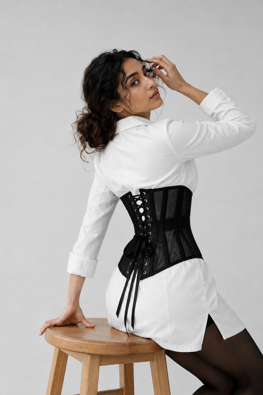Contour Noir Waist Corset