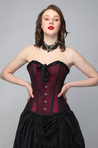 Burgundy Party Wear Corset