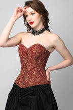Damask Waist Cinched Corset