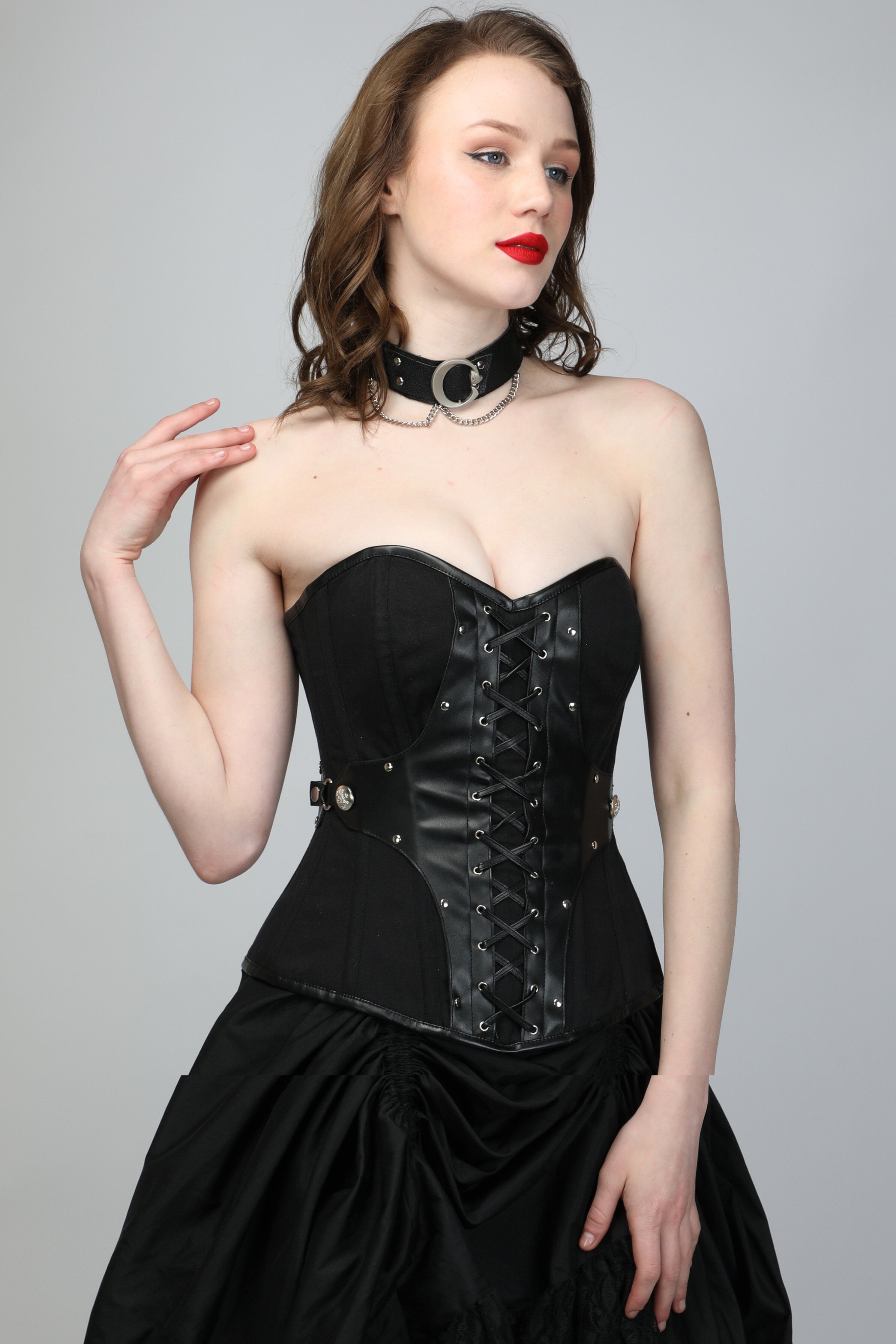 Black Bold Hourglass Party Corset