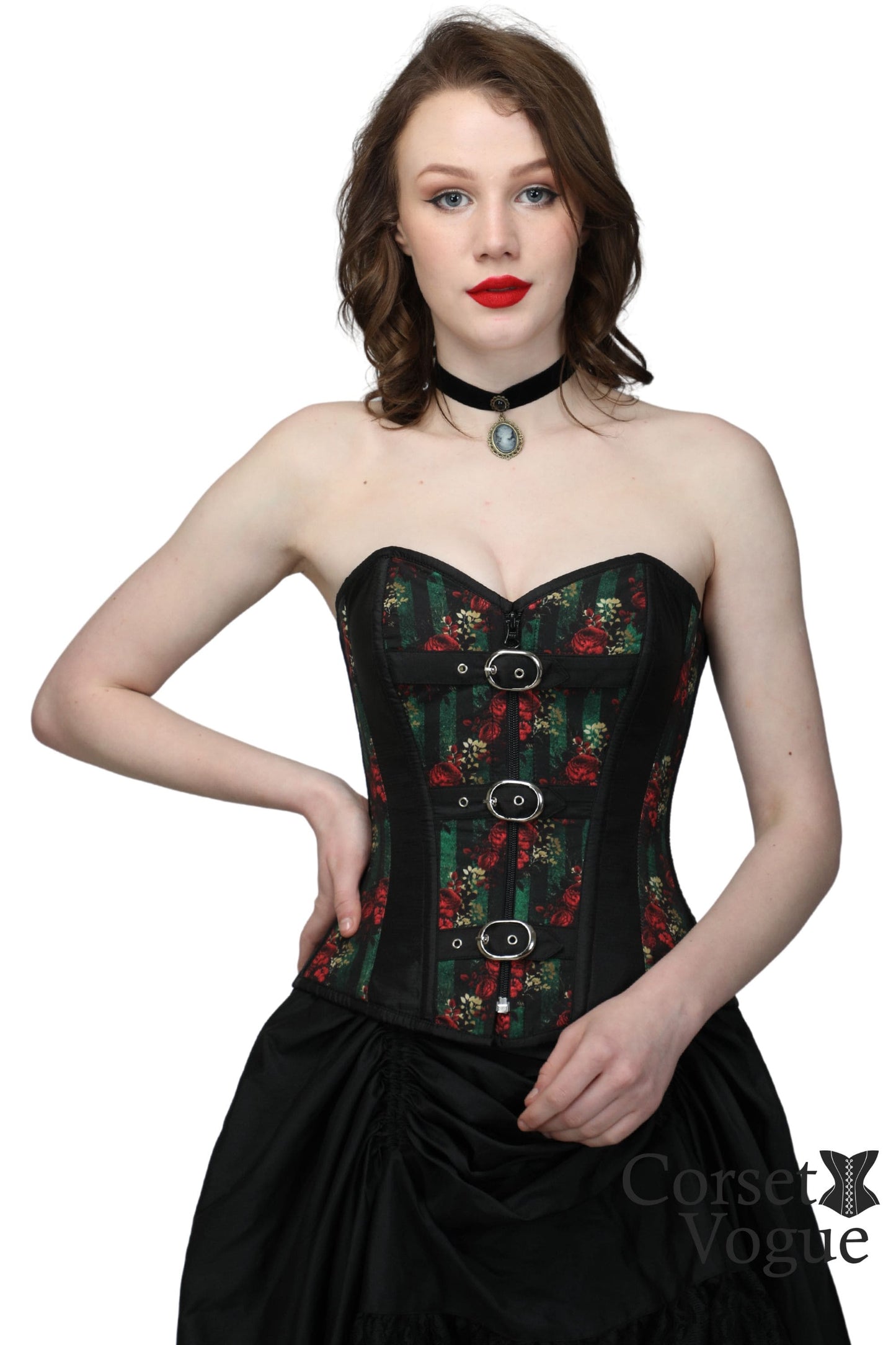 Printed Corset front