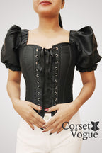 Black Women's Corset Top