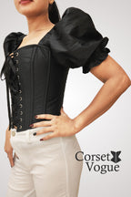 Black Women's Corset Top