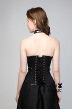 Gothic Black Waist-Reducing Corset