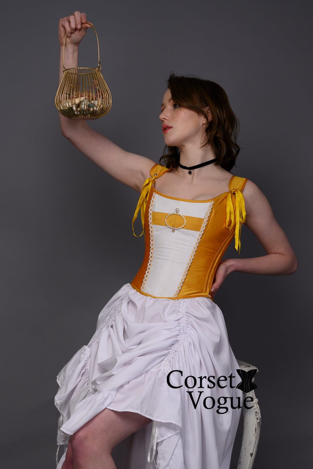 Historical Vintage Overbust Corset