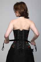Gothic Printed Over Bust Corset