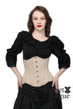 Faux Leather Waist Trainer Under Bust