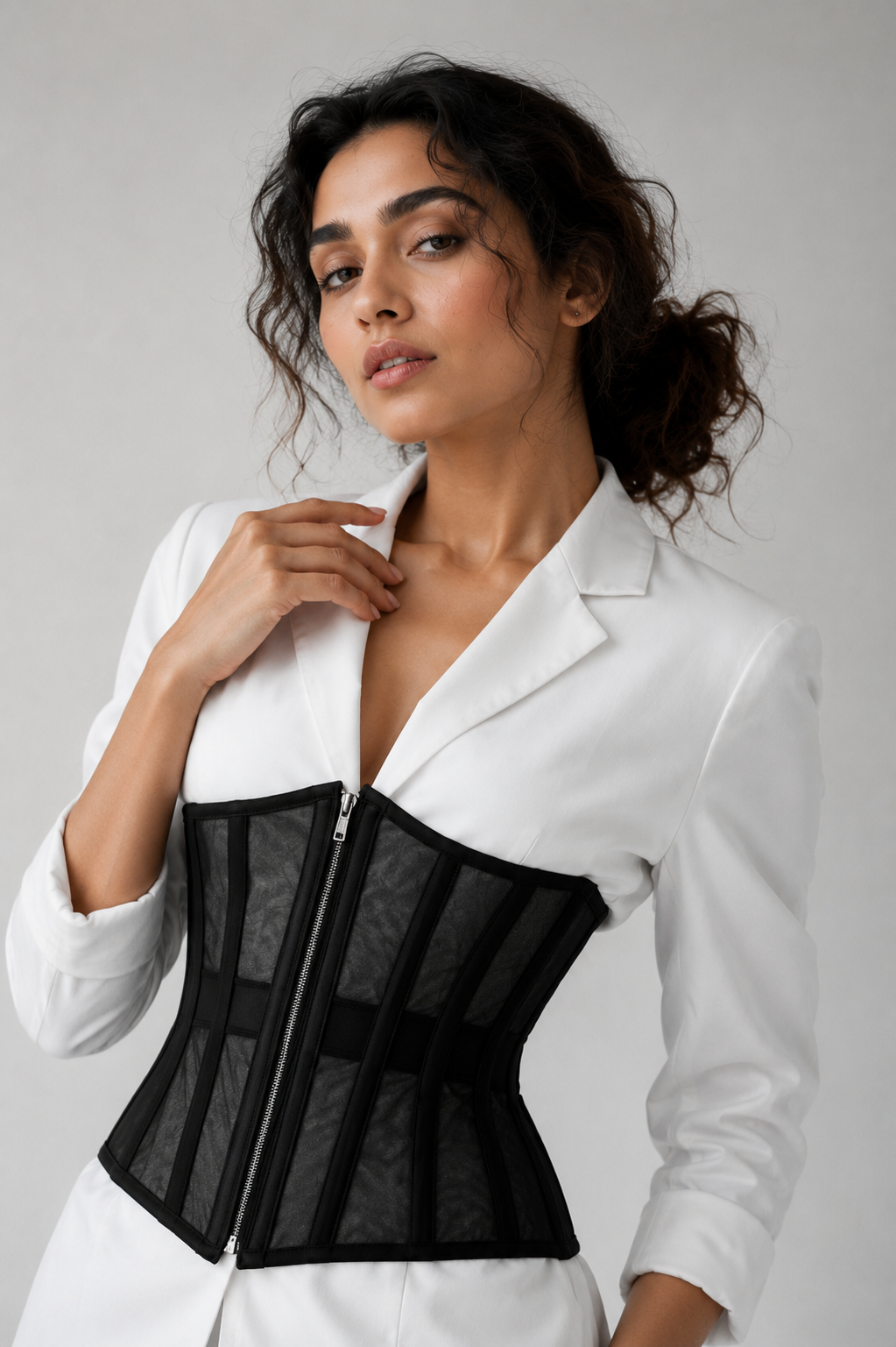 Contour Noir Waist Corset