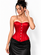 Royal Rouge Satin Corset