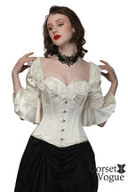 Lily Elegant Over Bust Corset with Sleeve