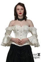Lily Elegant Over Bust Corset with Sleeve