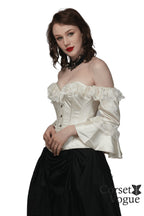 Lily Elegant Over Bust Corset with Sleeve