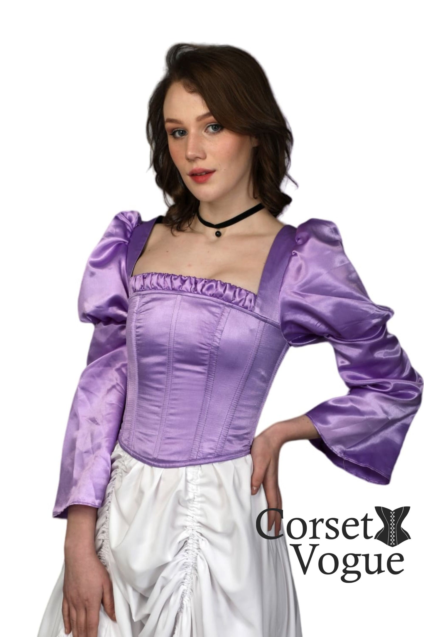 Corset Top with Sleeve side 