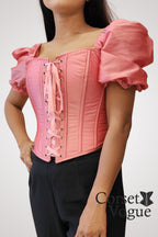 Pink Women's Corset Top