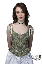 Regal Victorian: Printed Overbust Stays