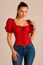 Cherry Red Corset