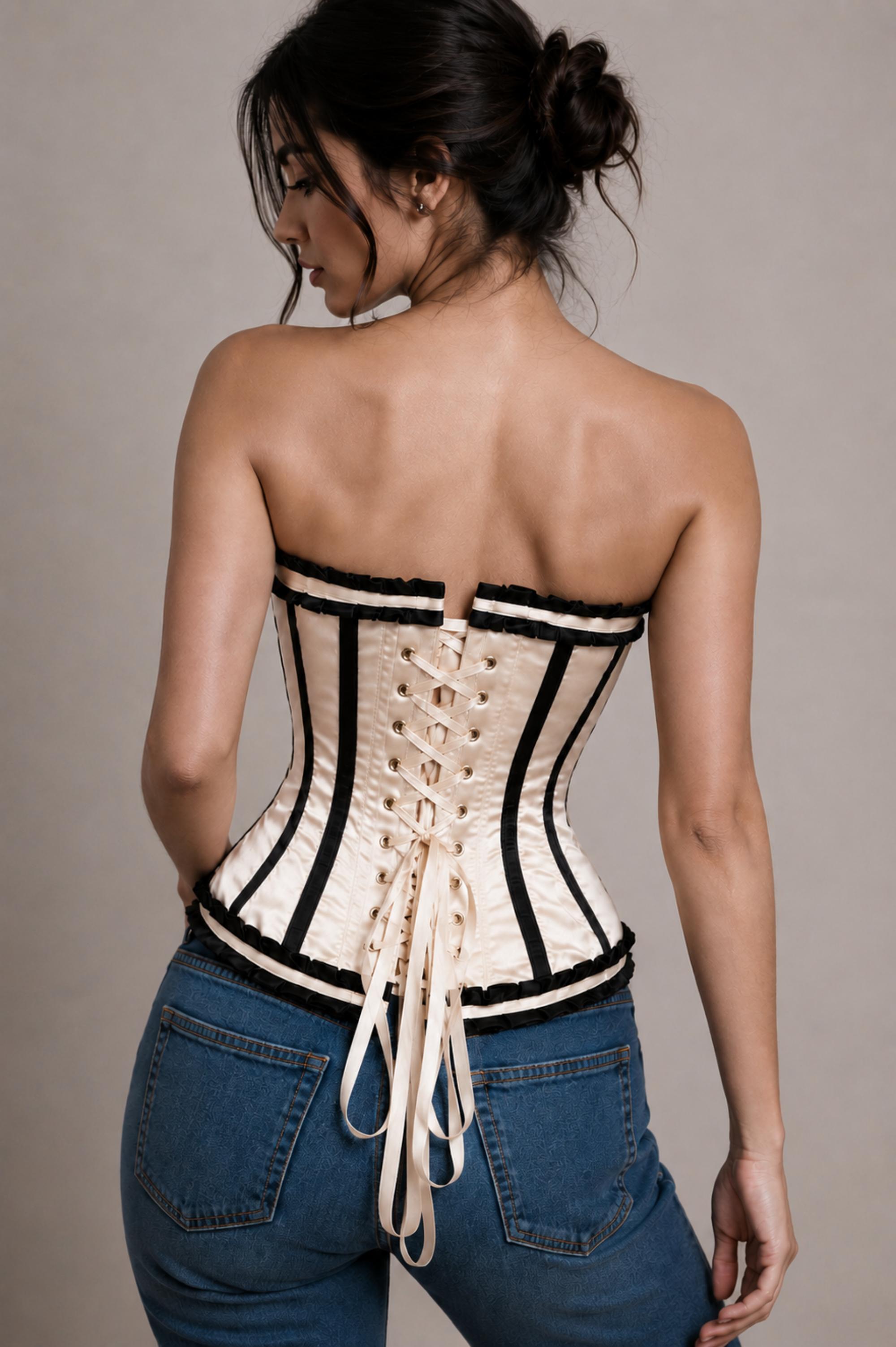 Moon Light Satin Corset