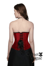 Seductive Maroon Overbust Corset