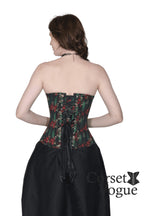 Gothic Printed Waist Trainer Corset