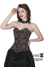 Gothic Printed Waist Trainer Corset