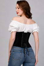 Black Velvet Waist Trainer Corset