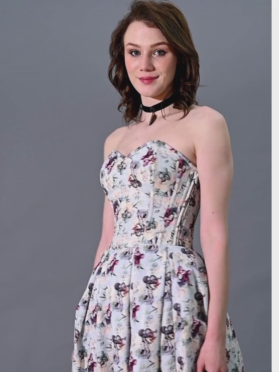Julina Floral Corset Dress