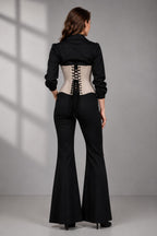 Faux Leather Curvy Fit Corset