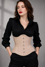 Faux Leather Curvy Fit Corset